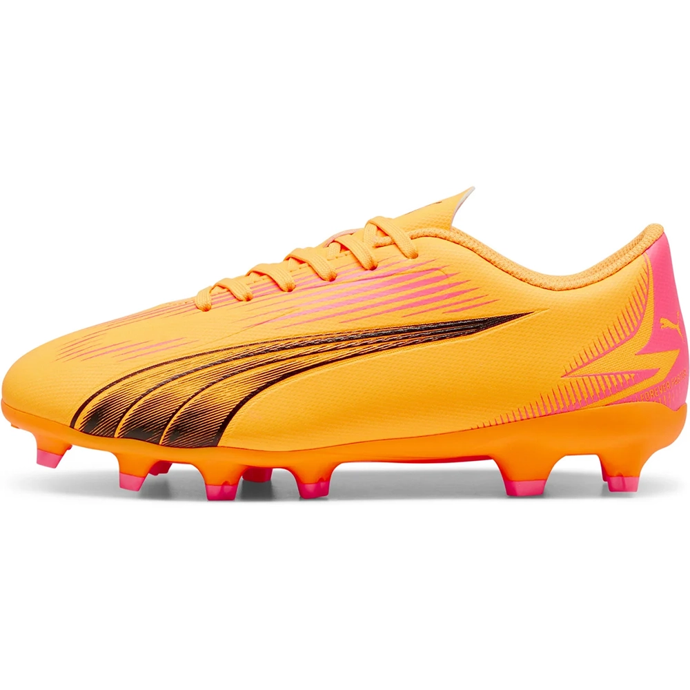 Puma ULTRA PLAY FG/AG JR Fussballschuh - Sun Stream/Black Sunset Glow