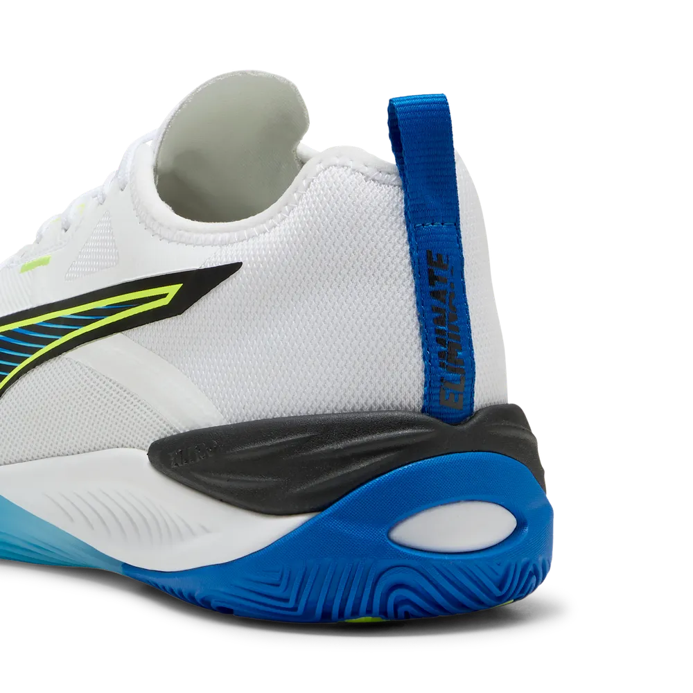 PUMA Eliminate NITRO™ 4 Game On White/Red/Blue - Handballschuhe Herren