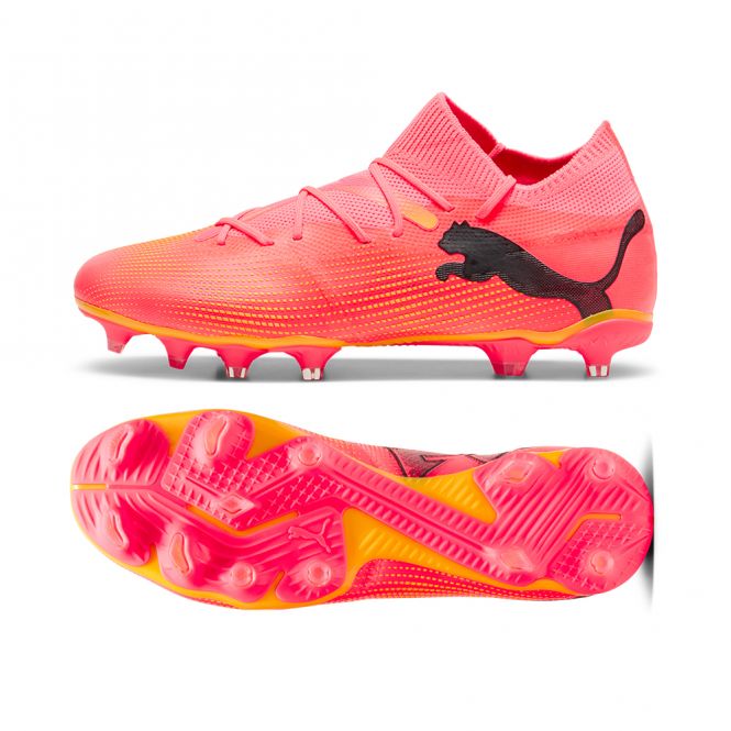 Puma FUTURE 7 MATCH FG/AG Fussballschuh - Sunset Glow/Black Sun Stream Puma FUTURE 7 MATCH FG/AG Fussballschuh - Sunset Glow/Black Sun Stream
