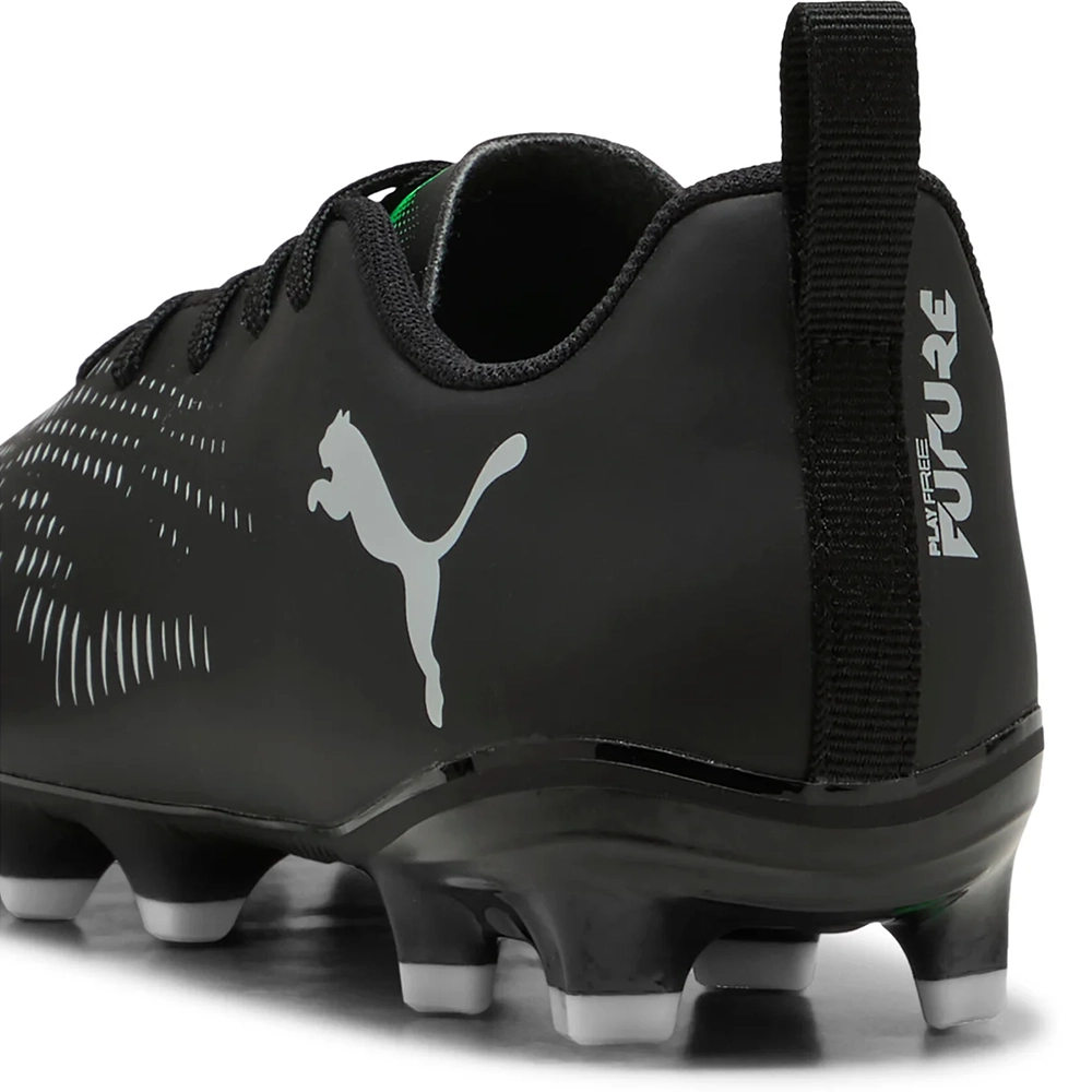 Puma FUTURE 8 PLAY FG/AG Jr Fußballschuhe Kinder - Black Silver/Fluo Green Puma FUTURE 8 PLAY FG/AG Jr Fußballschuhe Kinder - Black Silver/Fluo Green