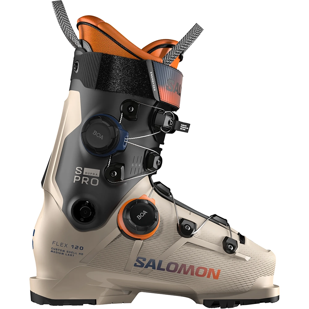 Salomon S/PRO SUPRA DUAL BOA® 120 Herren Alpin-Skischuhe - humus/black 2026