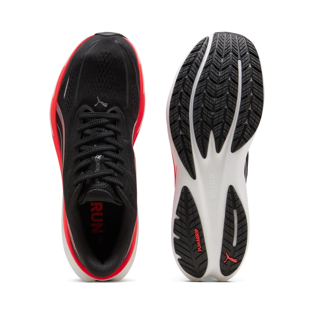 PUMA Velocity NITRO™ 5 Laufschuhe für Herren - Black / Ultra Red