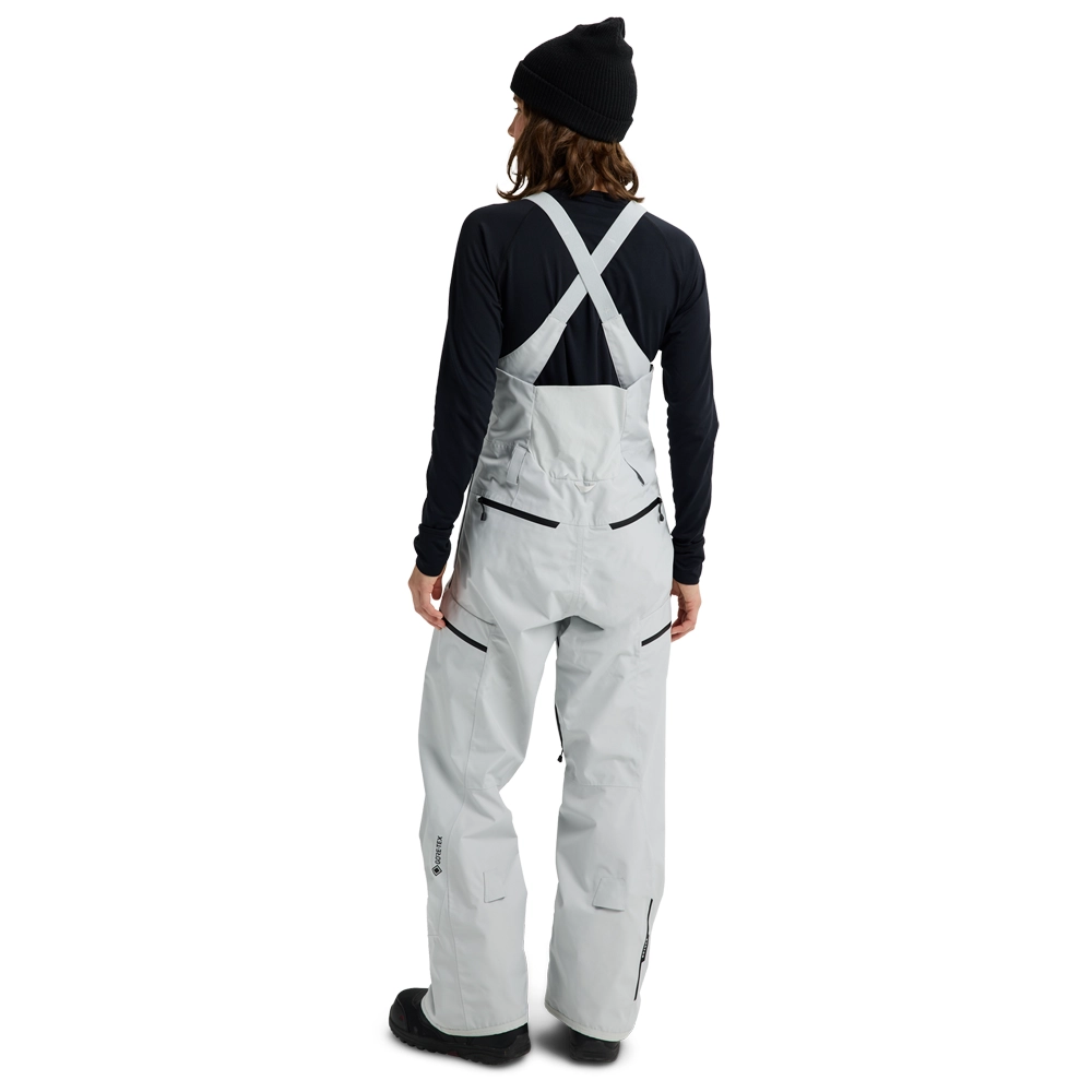 Burton Reserve GORE‑TEX 2L Latzhose für Damen - Gray Cloud Burton Reserve GORE‑TEX 2L Latzhose für Damen - Gray Cloud