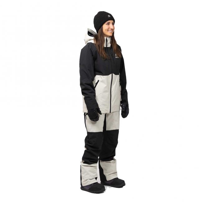 Jones MTN Surf Recycled Jacket Damen - mineral grey 2024 Jones MTN Surf Recycled Jacket Damen - mineral grey 2024