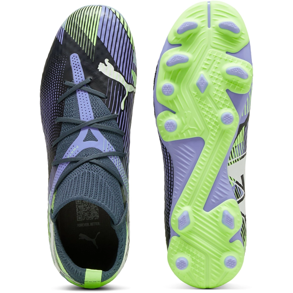 Puma FUTURE 7 PRO FG/AG Jr Fußballschuhe Kinder – Gray Skies/White Apple Puma FUTURE 7 PRO FG/AG Jr Fußballschuhe Kinder – Gray Skies/White Apple