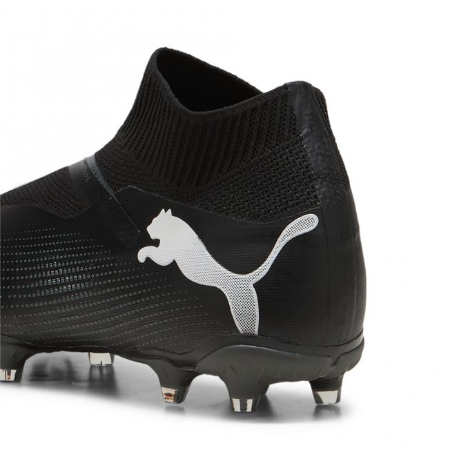 Puma FUTURE 7 MATCH+ LL FG/AG Fussballschuh - black white Puma FUTURE 7 MATCH+ LL FG/AG Fussballschuh - black white