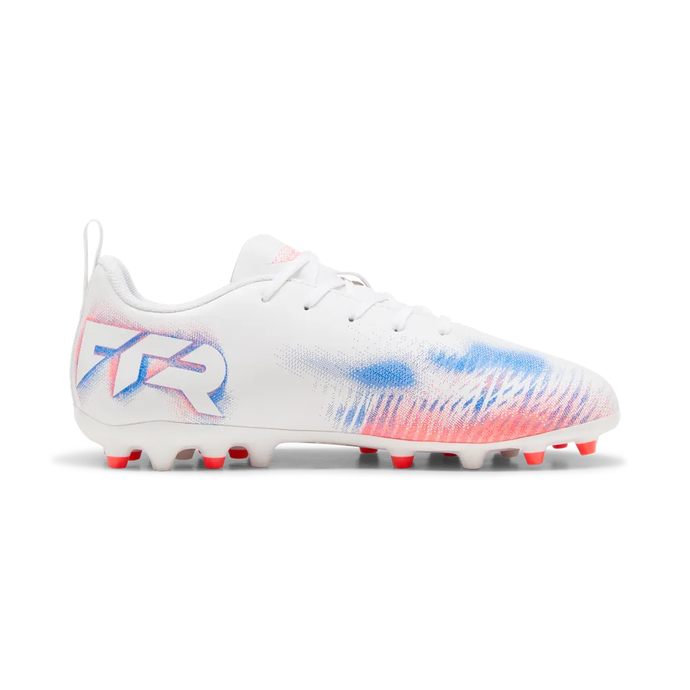 Puma FUTURE 8 PLAY MG Jr Fußballschuhe Kinder – White/Black/Glowing Red Puma FUTURE 8 PLAY MG Jr Fußballschuhe Kinder – White/Black/Glowing Red