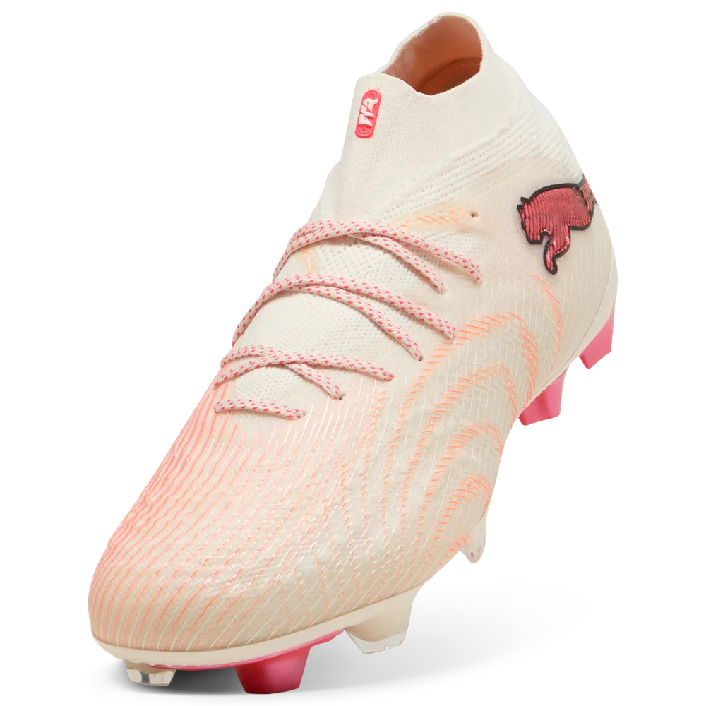 Puma FUTURE 9 ULTIMATE FG Damen Fußballschuhe – Sugared Almond / White / Ultra Red / Black