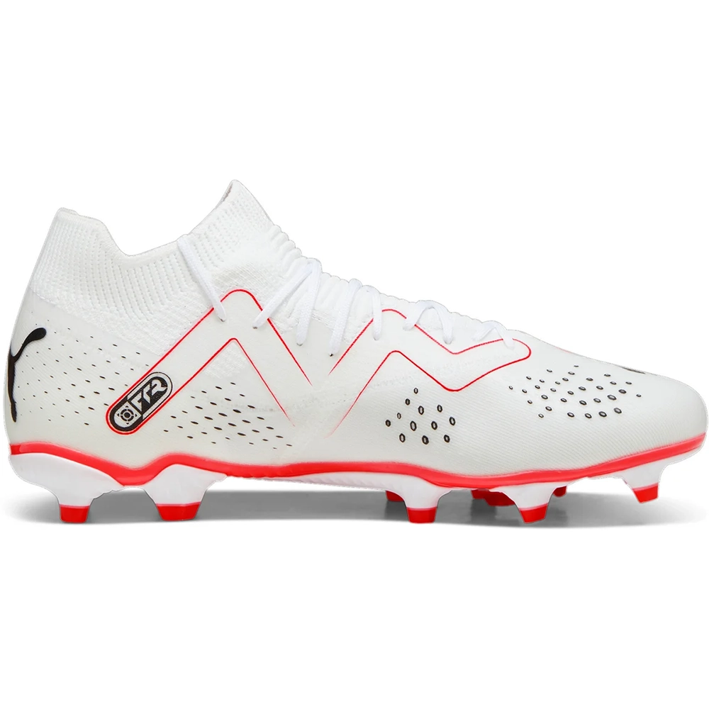 Puma FUTURE MATCH FG/AG Fussballschuh - White/Black/Fire Orchid Puma FUTURE MATCH FG/AG Fussballschuh - White/Black/Fire Orchid