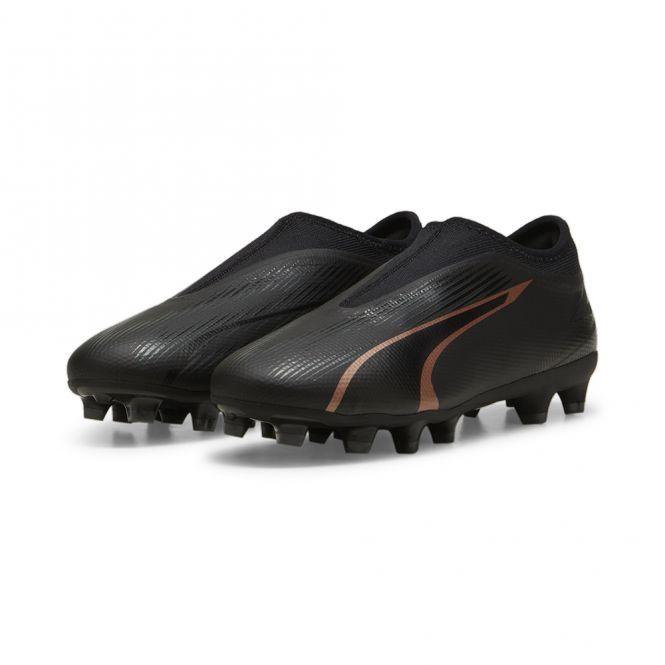 Puma ULTRA MATCH LL FG/AG JR Fussballschuh - black copper rose Puma ULTRA MATCH LL FG/AG JR Fussballschuh - black copper rose