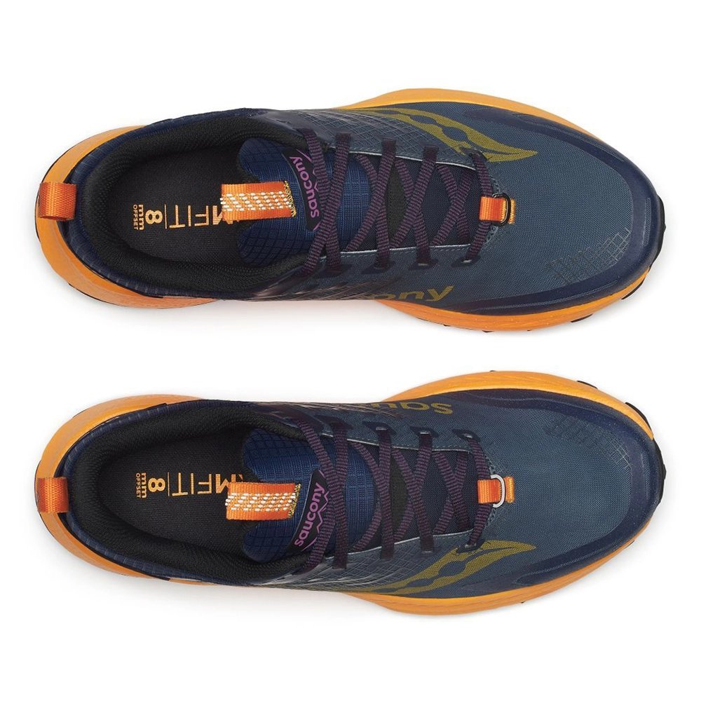 saucony Ride TR2 GTX Herren Trail Laufschuh - Navy Peel