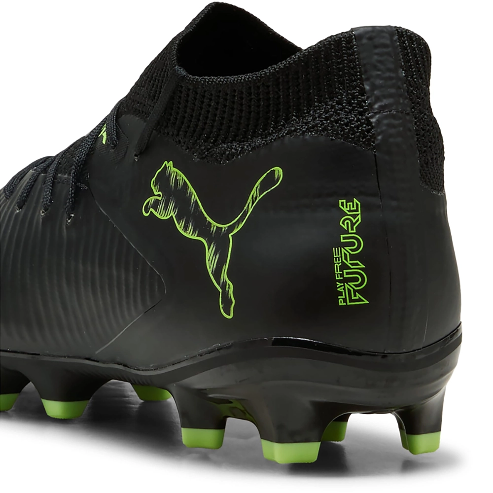 Puma FUTURE 8 PRO FG/AG Jr Fußballschuhe Kinder - Black/Fizzy Green