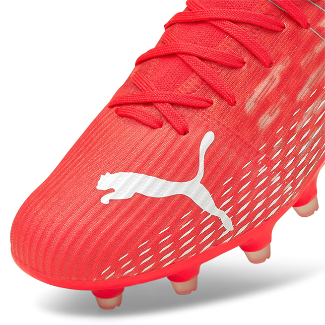 Puma ULTRA 3.3 FG Wn's Damen Fussballschuh - Sunblaze White Elektro Aqua