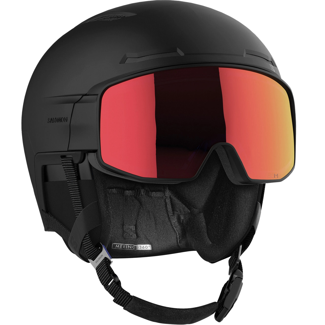 Salomon DRIVER PRIME SIGMA PLUS Ski- & Snowboardhelm - Black 