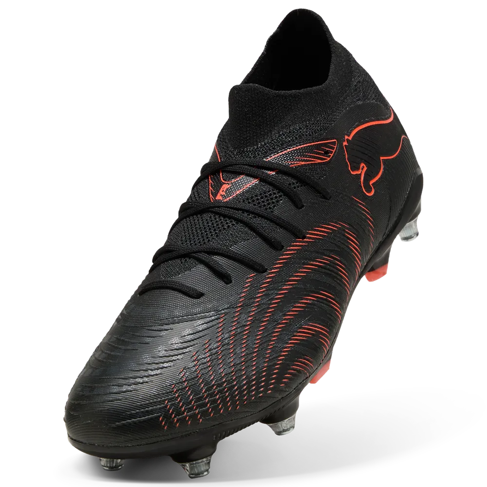 Puma FUTURE 9 MATCH MxSG Fußballschuhe – Black/Glowing Red/Strong Grey Puma FUTURE 9 MATCH MxSG Fußballschuhe – Black/Glowing Red/Strong Grey