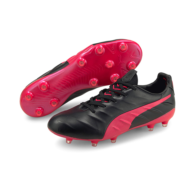 Puma King Platinum FG Fussballschuh - schwarz pink Puma King Platinum FG Fussballschuh - schwarz pink