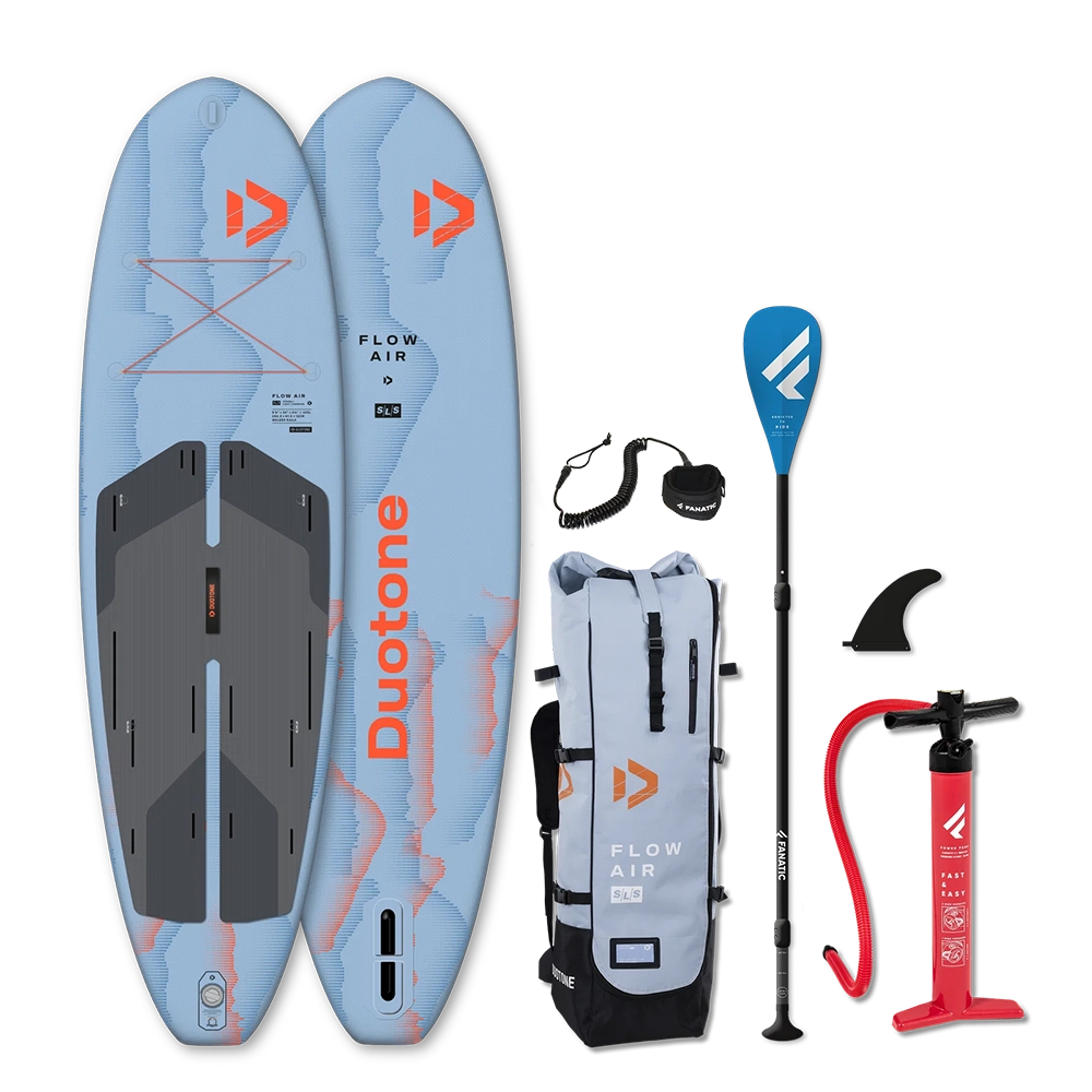 DUOTONE Flow Air SLS 10'4'' Stand Up Paddle Board – Komplettset FAS Edition