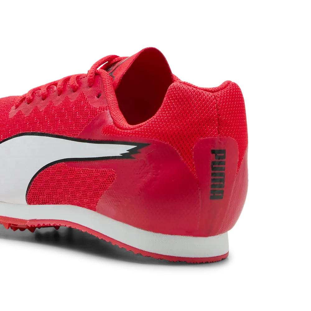 Puma evoSPEED Star 9 Junior Leichtathletikschuh (Spikes) – Red/White/Black Puma evoSPEED Star 9 Junior Leichtathletikschuh (Spikes) – Red/White/Black