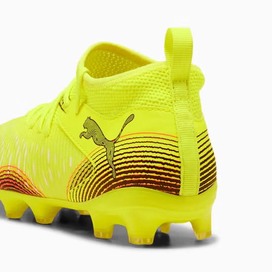 Puma FUTURE 8 MATCH FG/AG Fußballschuhe Teenager - Yellow Alert