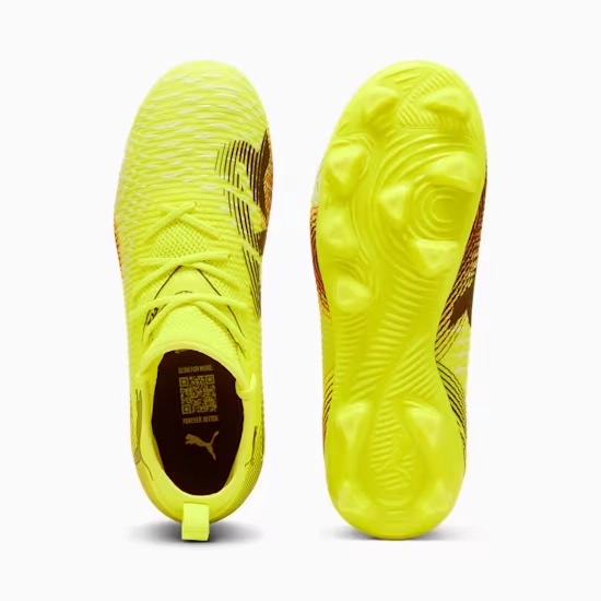Puma FUTURE 8 MATCH FG/AG Fußballschuhe Teenager - Yellow Alert