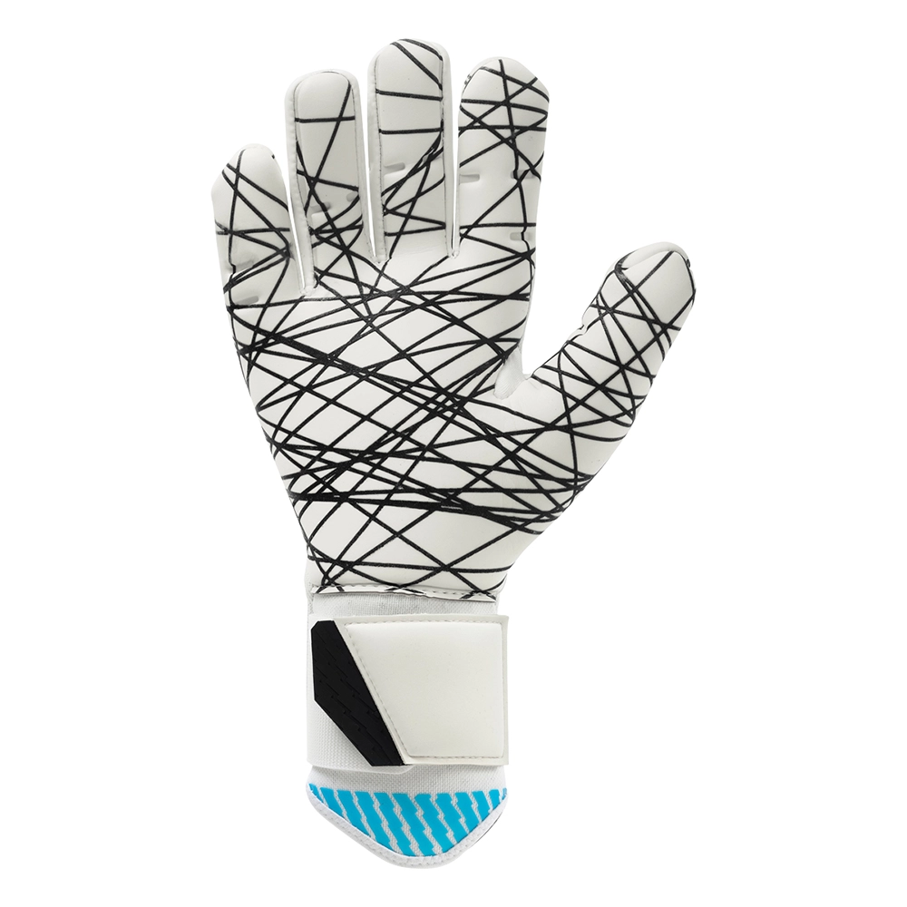 Uhlsport FM Cybertec Ultragrip HN Torwarthandschuhe – weiß / cyberblau / schwarz