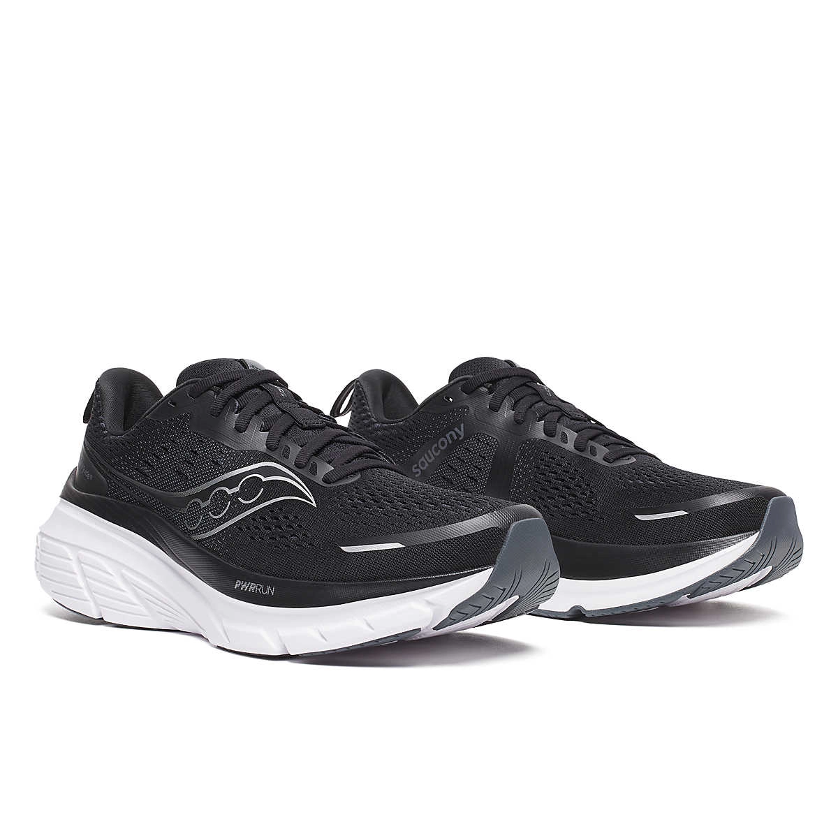 saucony Guide 18 Herren Stabilität- Laufschuh - Black | White