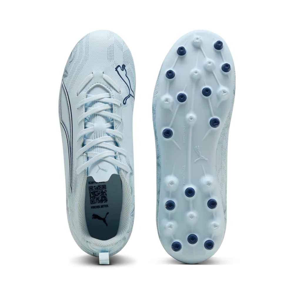 Puma ULTRA 6 PLAY MG Jr Fußballschuhe Kinder- Icy Blue/White/Blue Jewel Puma ULTRA 6 PLAY MG Jr Fußballschuhe Kinder- Icy Blue/White/Blue Jewel