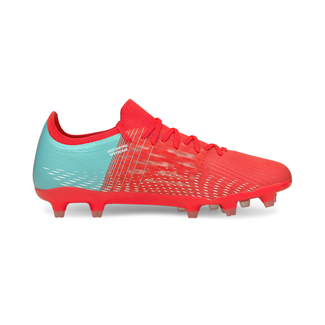 Puma ULTRA 3.3 FG Wn's Damen Fussballschuh - Sunblaze White Elektro Aqua