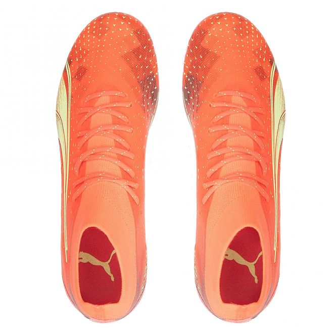 Puma ULTRA PRO FG/AG Fussballschuh - coral-fizzy light-black Puma ULTRA PRO FG/AG Fussballschuh - coral-fizzy light-black