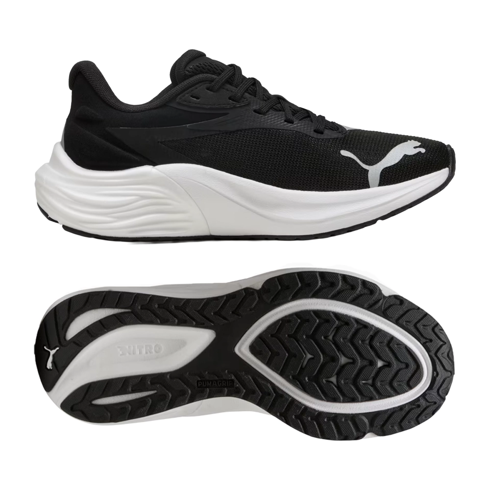 Puma Electrify NITRO™ 4 Jr - Black/White - Laufschuhe für Kinder Puma Electrify NITRO™ 4 Jr - Black/White - Laufschuhe für Kinder