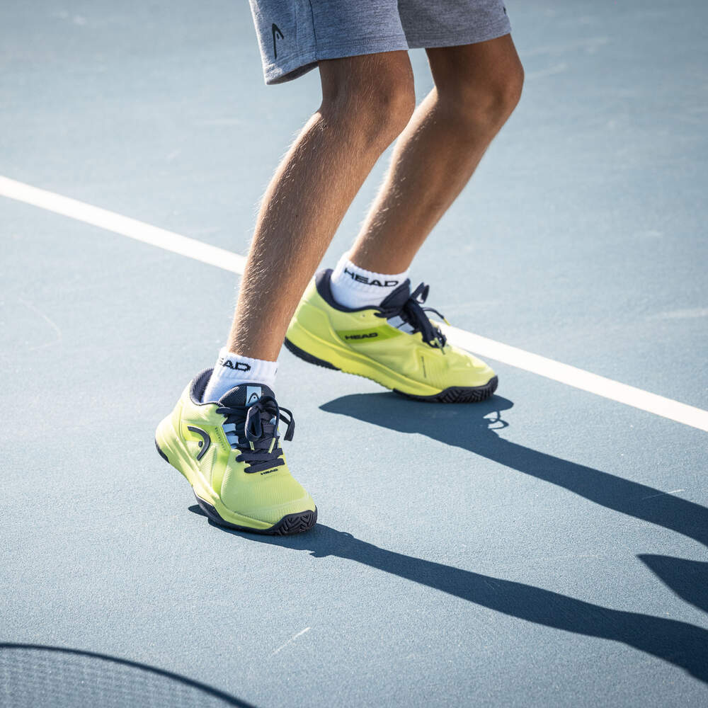HEAD Sprint Pro 4.0 Kinder Tennisschuh - Lime/Navy 2025 HEAD Sprint Pro 4.0 Kinder Tennisschuh - Lime/Navy 2025