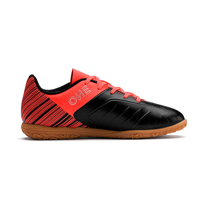 Puma One 5.4 IT Hallenschuh Jr Rot Schwarz