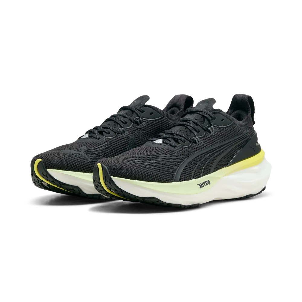 Puma ForeverRun NITRO™ 2 - Black/Apple Spritz - Laufschuhe für Herren