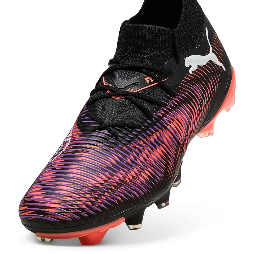Puma FUTURE 8 MATCH FG/AG Fußballschuhe Damen – Black White/Glowing Red Puma FUTURE 8 MATCH FG/AG Fußballschuhe Damen – Black White/Glowing Red