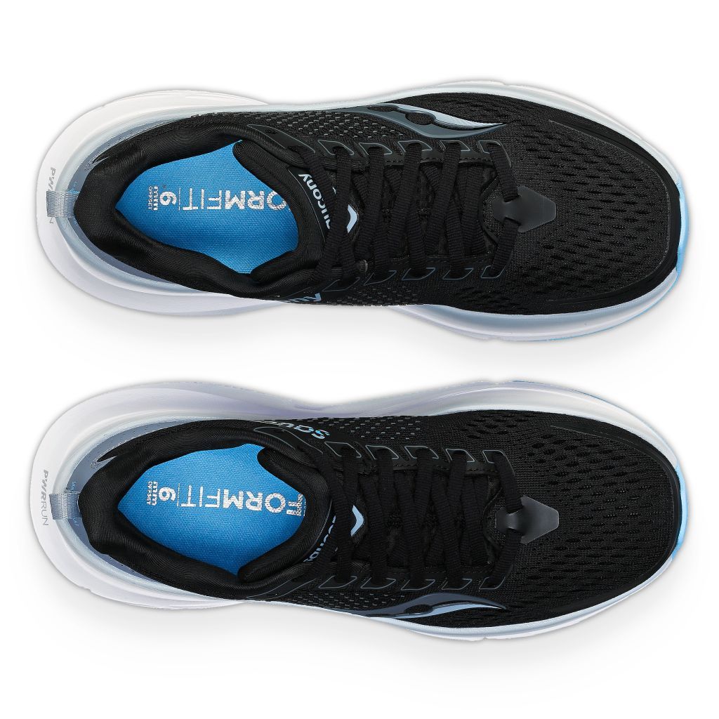 saucony Guide 17 Damen Stabilität- Laufschuh - Black | Fog saucony Guide 17 Damen Stabilität- Laufschuh - Black | Fog