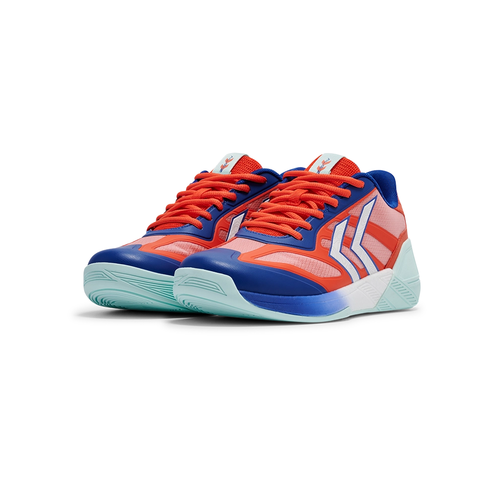 Hummel ALGIZ 25ICON Hallenschuhe – Red / Blue / White