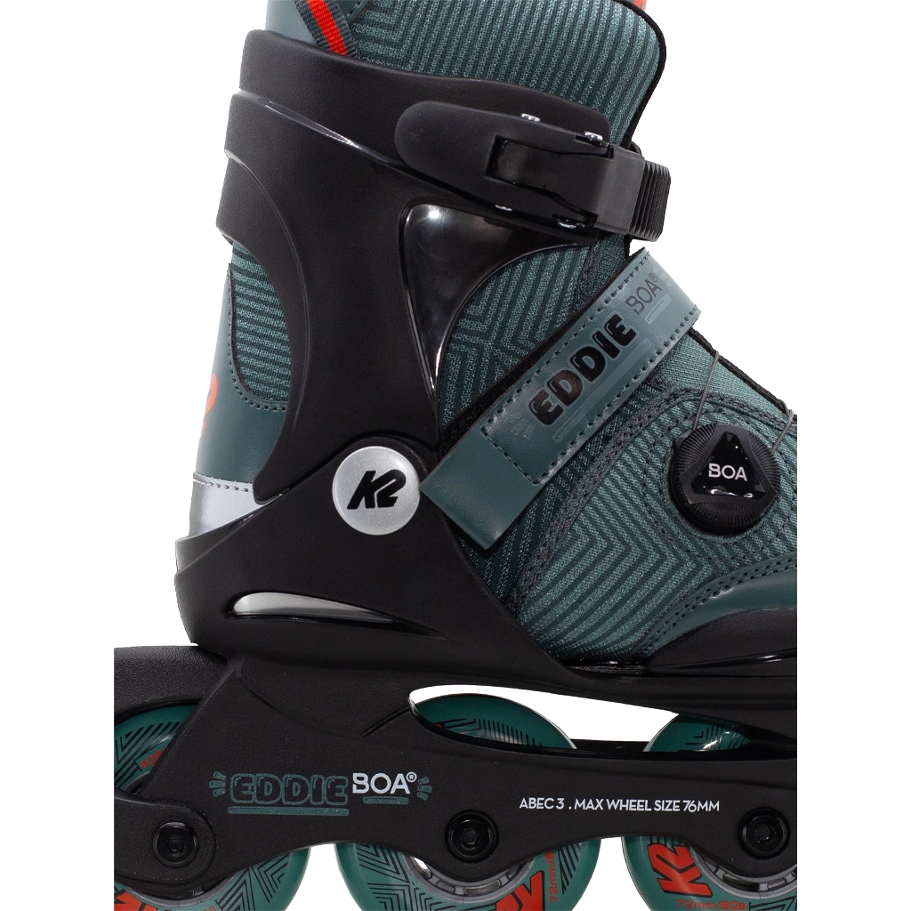K2 Eddie BOA Kinder Inline Skate - dark teal K2 Eddie BOA Kinder Inline Skate - dark teal
