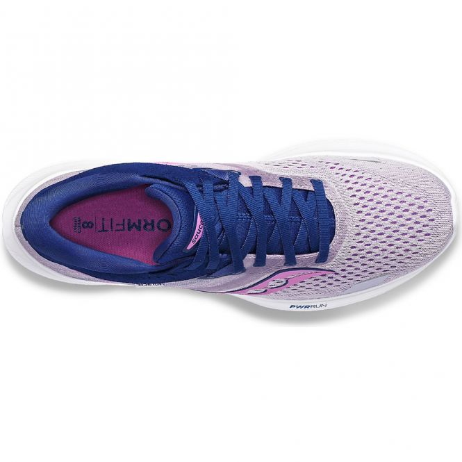 saucony Ride 16 Damen neutral Laufschuh - mauve/indigo saucony Ride 16 Damen neutral Laufschuh - mauve/indigo