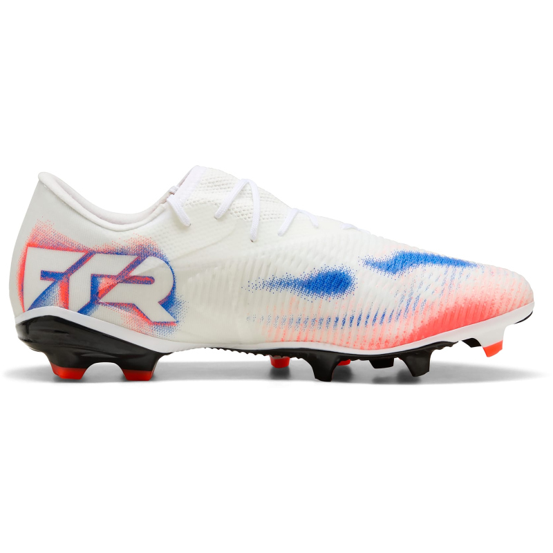 Puma FUTURE 8 MATCH LOW FG/AG Fußballschuhe Unisex – White Black Glowing Red