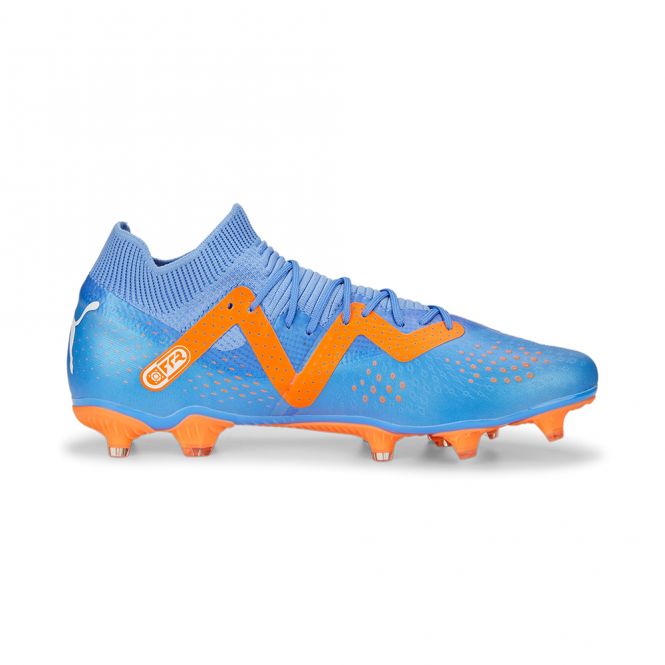 Puma FUTURE MATCH FG/AG Fussballschuh - Blue Glimmer White Ultra Orange Puma FUTURE MATCH FG/AG Fussballschuh - Blue Glimmer White Ultra Orange