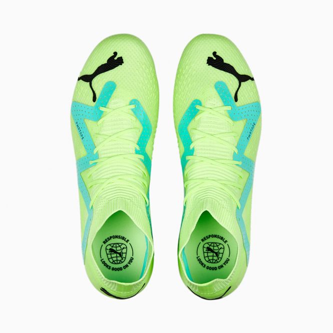 Puma FUTURE MATCH+ LL FG/AG Fussballschuh - Fast Yellow/Black Electric Peppermint Puma FUTURE MATCH+ LL FG/AG Fussballschuh - Fast Yellow/Black Electric Peppermint