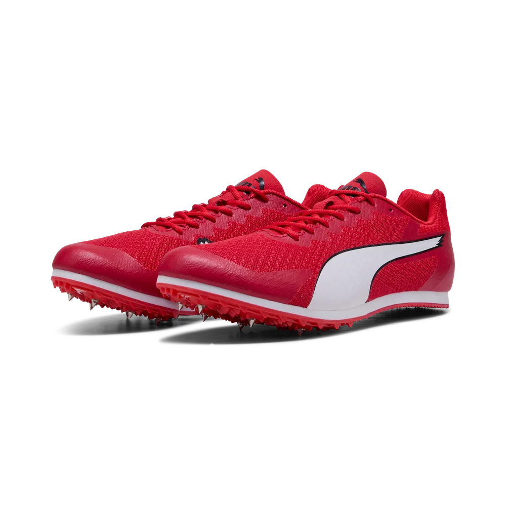 Puma evoSPEED Star 9 Leichtathletikschuh (Spikes) – Red/White/Black
