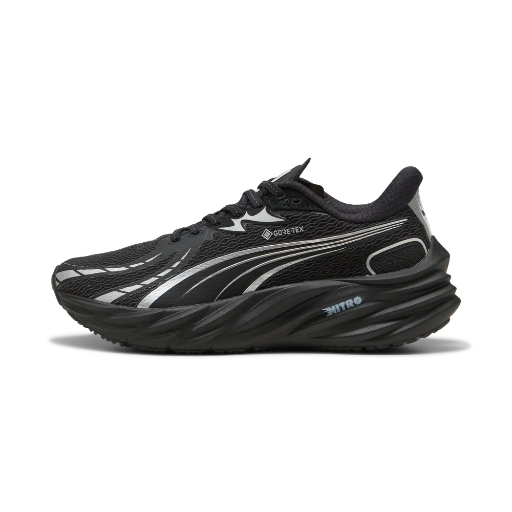 Puma Velocity NITRO™ 4 GTX - Black/Silver - Laufschuhe für Damen Puma Velocity NITRO™ 4 GTX - Black/Silver - Laufschuhe für Damen