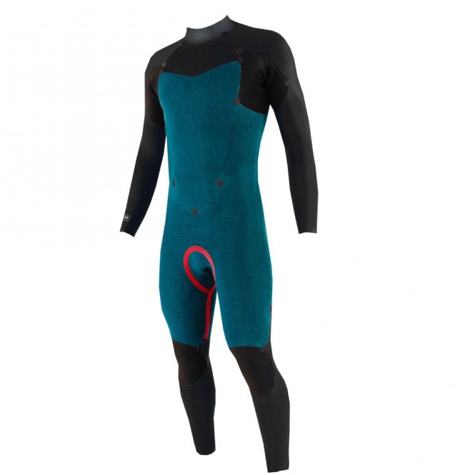 Soöruz Fullsuit 3/2 FIGHTER Back-Zip OYSTERPRENE