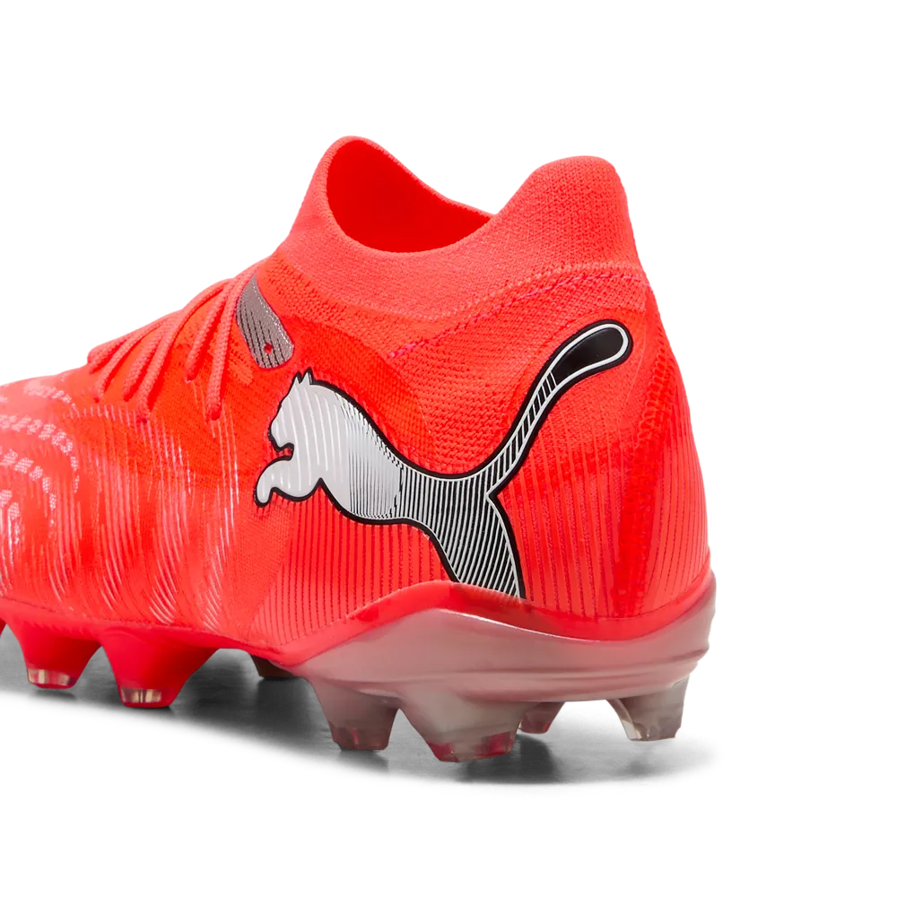 Puma FUTURE 9 MATCH FG/AG Fußballschuhe – Glowing Red/White/Black/Sliver Puma FUTURE 9 MATCH FG/AG Fußballschuhe – Glowing Red/White/Black/Sliver