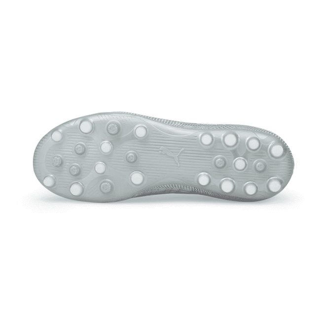 Puma ULTRA 3.4 MG Jr. Rasen + Kunstrasenschuh - silber orange Puma ULTRA 3.4 MG Jr. Rasen + Kunstrasenschuh - silber orange