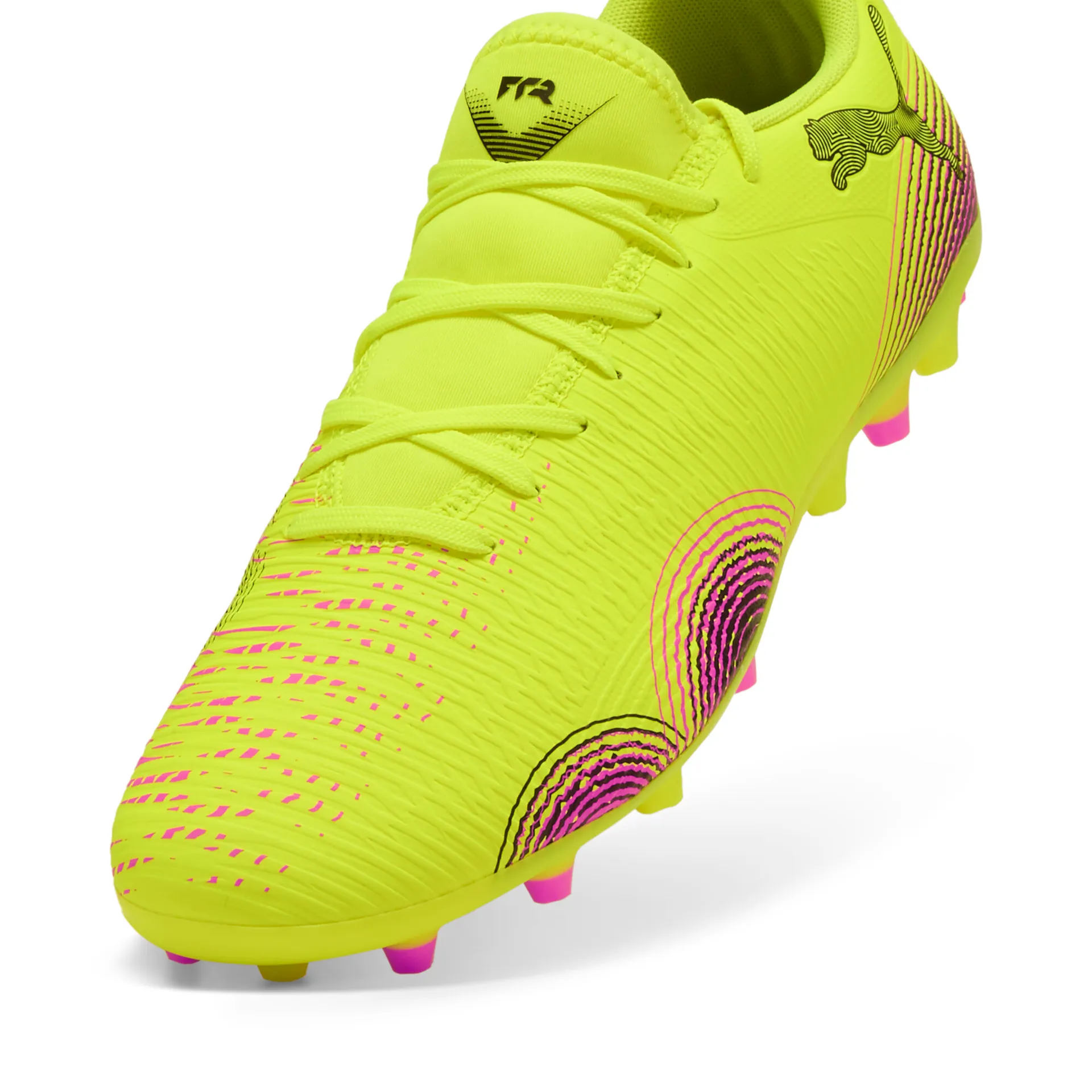 Puma FUTURE 8 PLAY MG Fußballschuhe Unisex – Yellow Alert