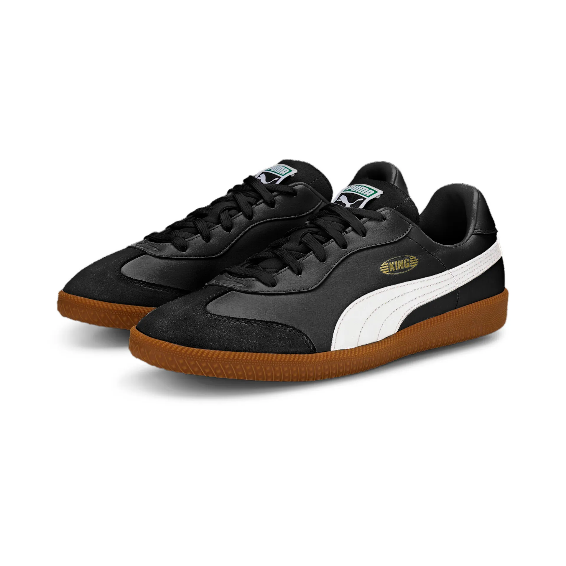 Puma KING 21 IT Hallenschuh - Black/White Gum Puma KING 21 IT Hallenschuh - Black/White Gum