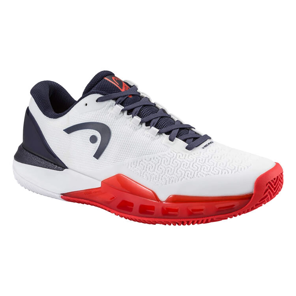 HEAD Revolt Pro 5.0 Clay Herren Tennisschuh - white/navy HEAD Revolt Pro 5.0 Clay Herren Tennisschuh - white/navy