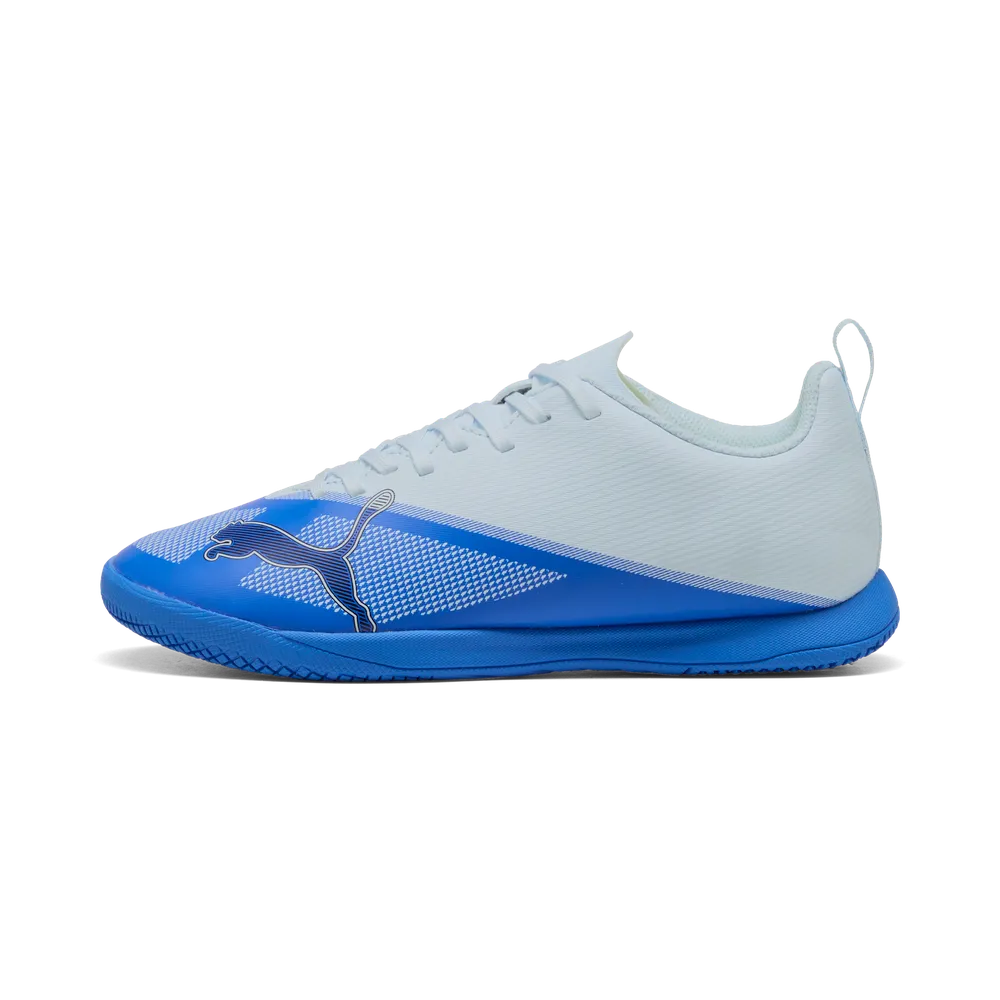 Puma ULTRA 7 PLAY IT Fußballschuhe Kinder – Ultra Blue / Icy Blue / Black / Lime Squeeze